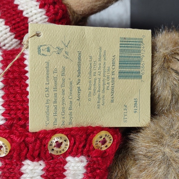 Boyd's Bears "Waldo Bearsworth" 20th Anniversary - Picture 8 of 10